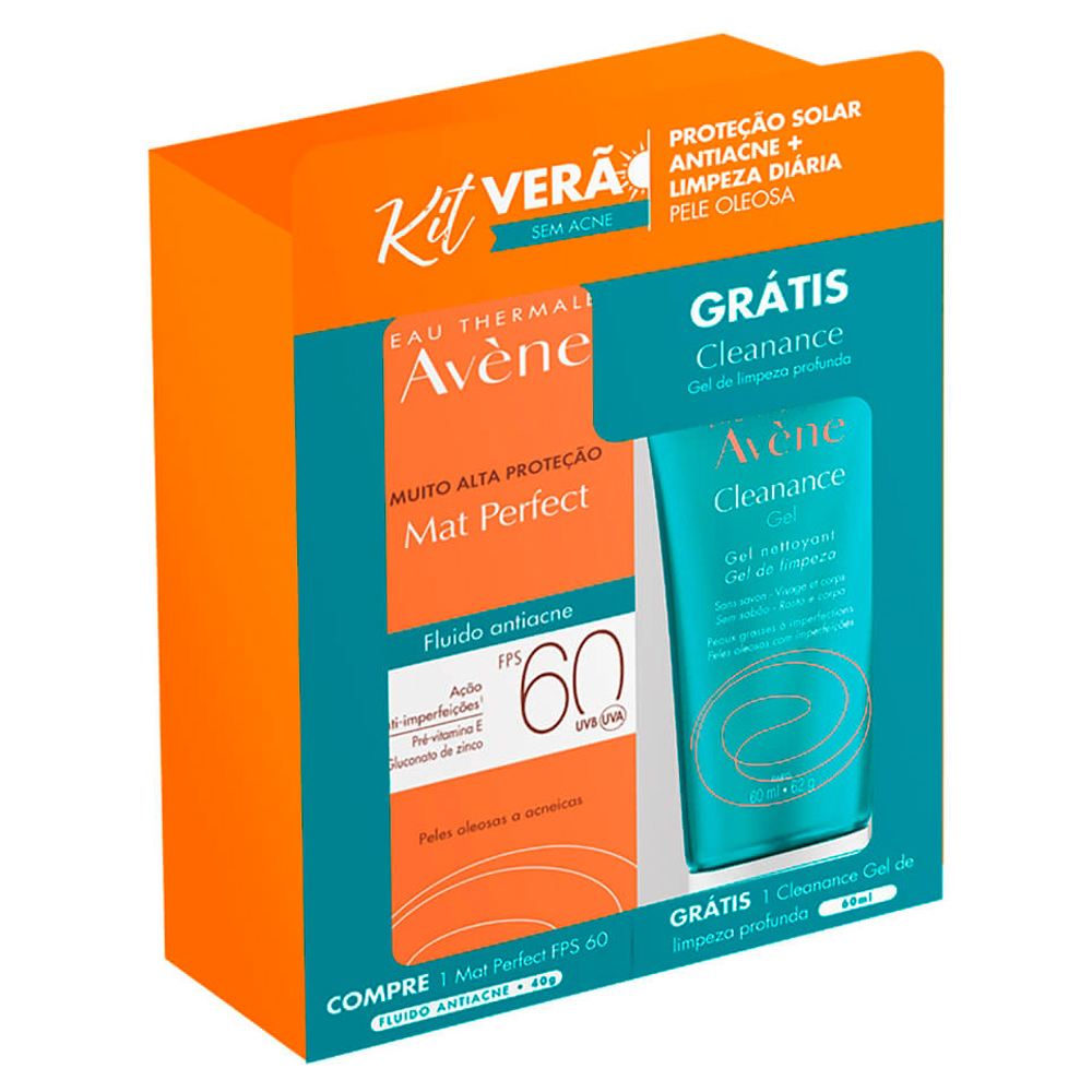 KIT MAT PERFEC F60 AVENE 40G+CLEA 60ML