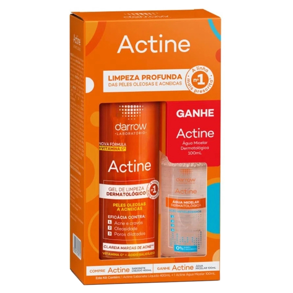 KIT GEL LIMP ACTINE 400ML