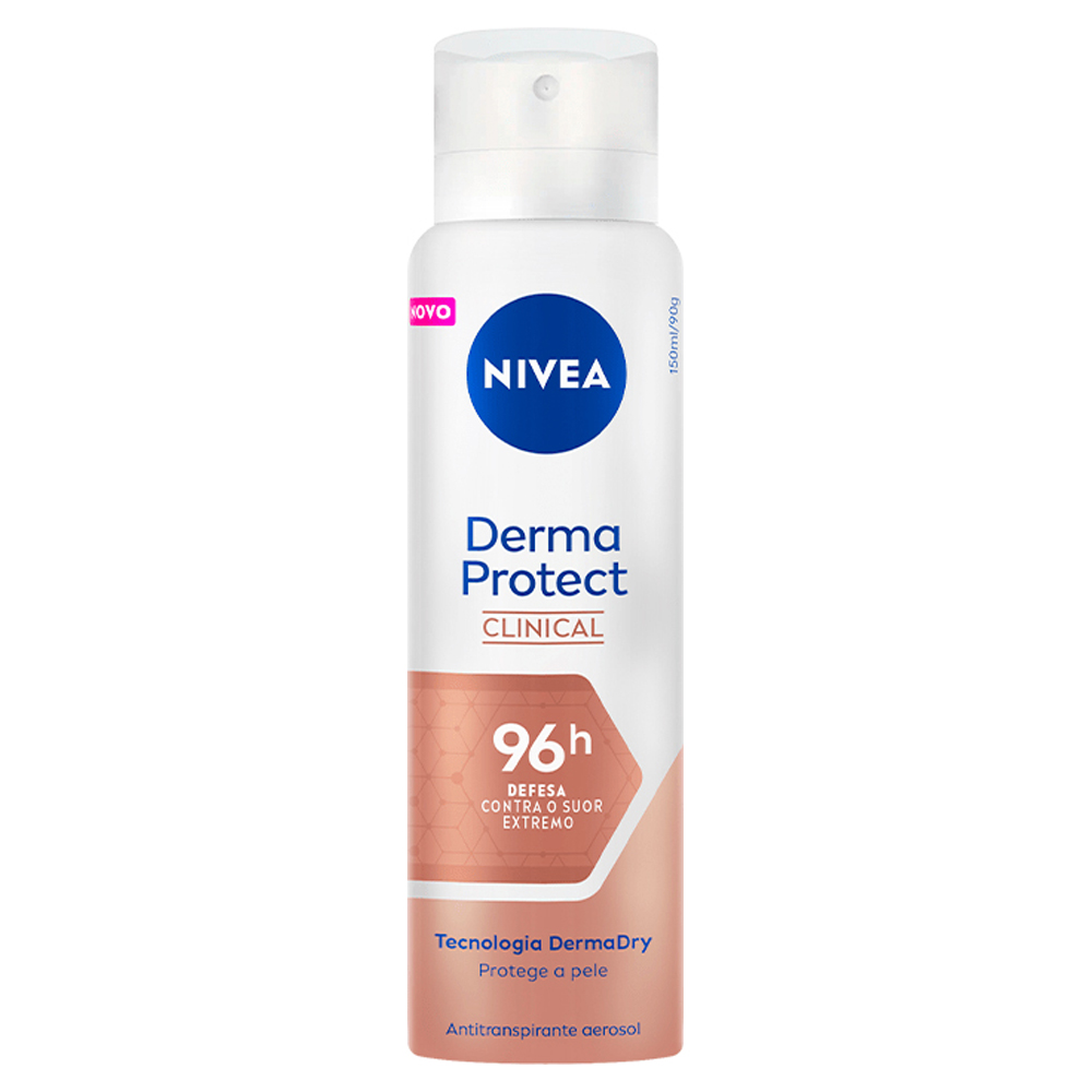DESOD AERO NIVEA CLINICAL DER MASC 150ML