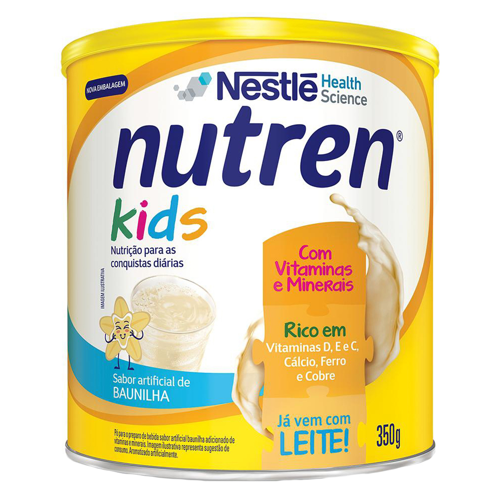 SUP NUT NUTREN KIDS BAUNILHA NESTLE 350G