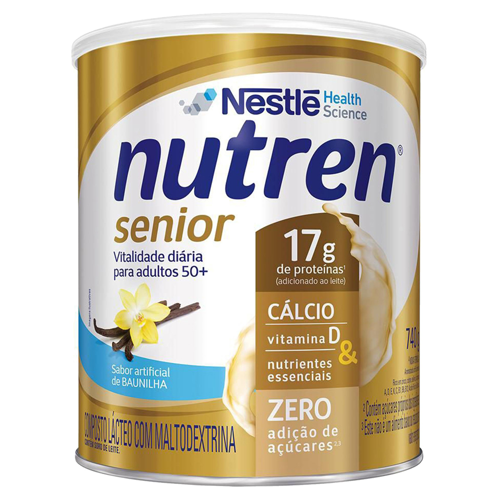 NUTREN SENIOR PO BAUNILHA 740G