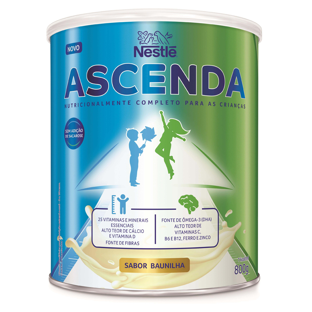 SUPLEM ALIM INF ASCENDA BAUNILHA 800G