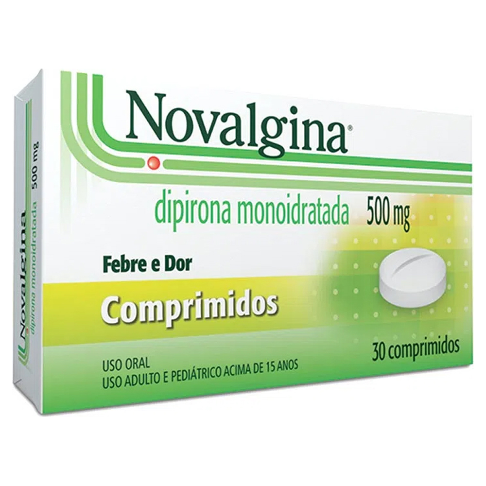 NOVALGINA 500MG 30CP SANOFI