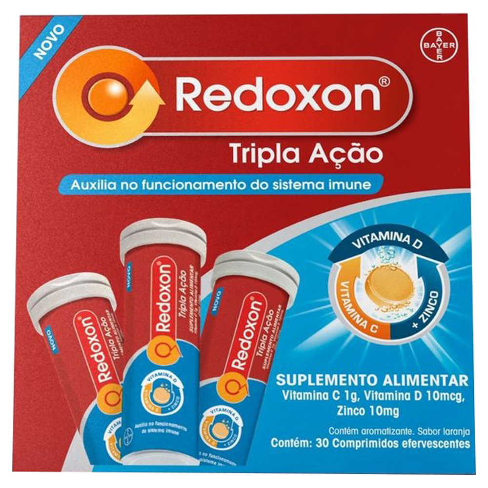 REDOXON TRIPLA ACAO 30CP EFV BAYER