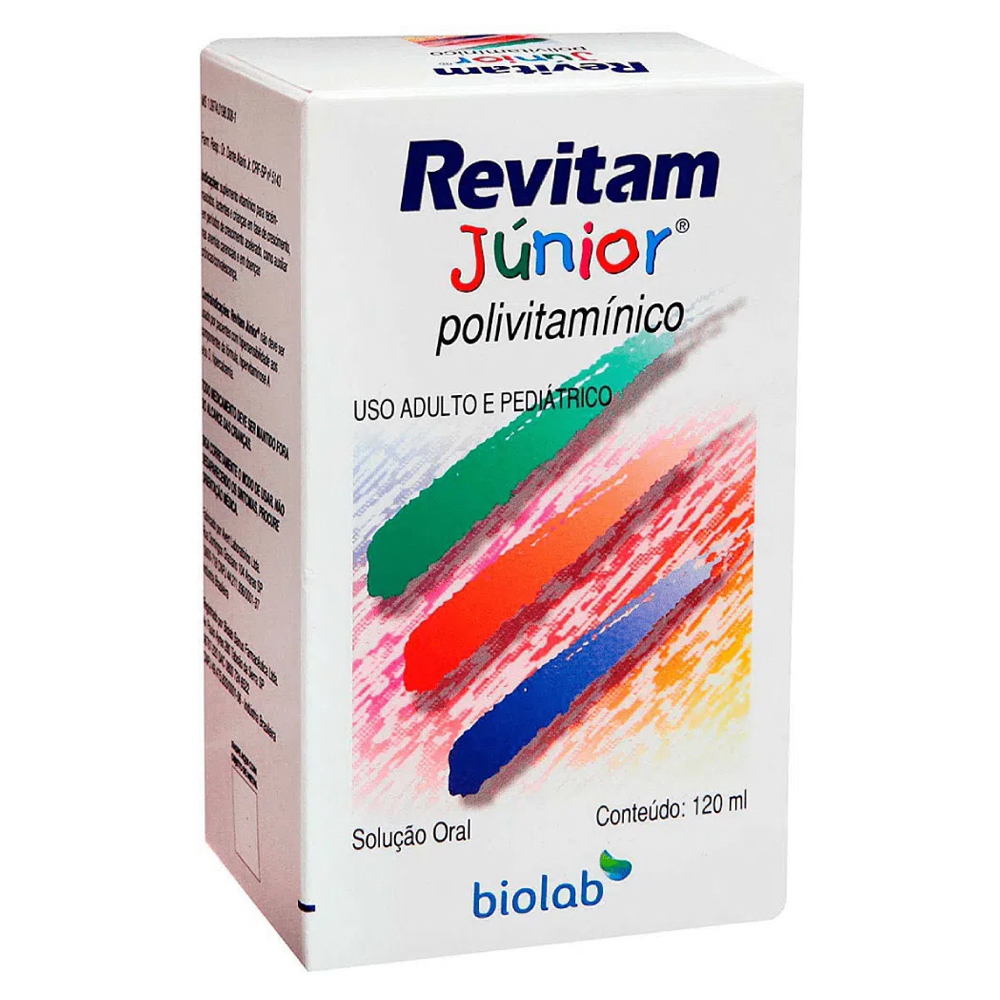 REVITAM JUNIOR SUSPENSAO 120ML BIOLAB