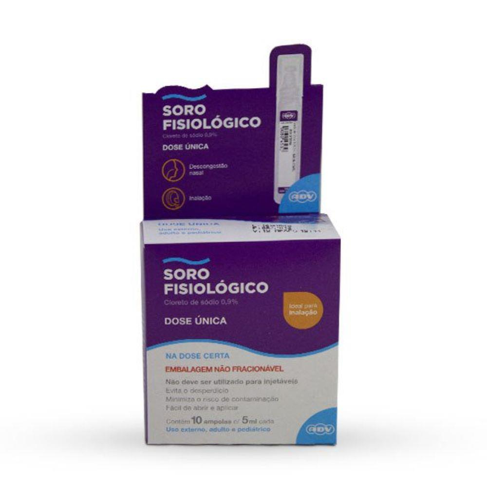 SORO FISIOLOGICO ADV 5ML C10