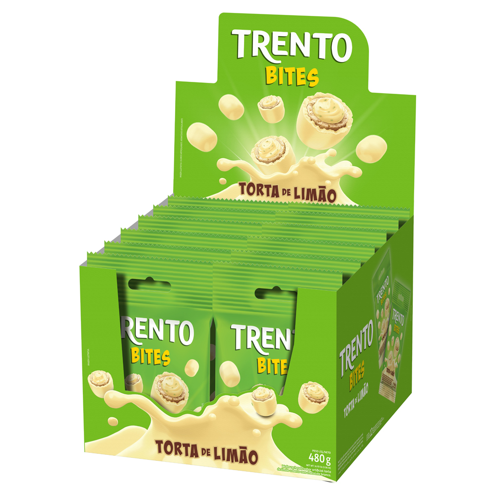 WAFER TRENTO BITES TORTA LIMAO 40G