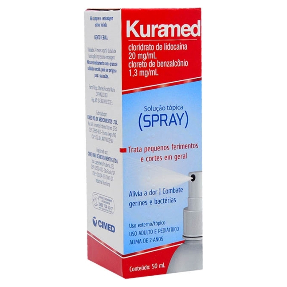 KURAMED SOL TOP SPRAY 50ML CIMED
