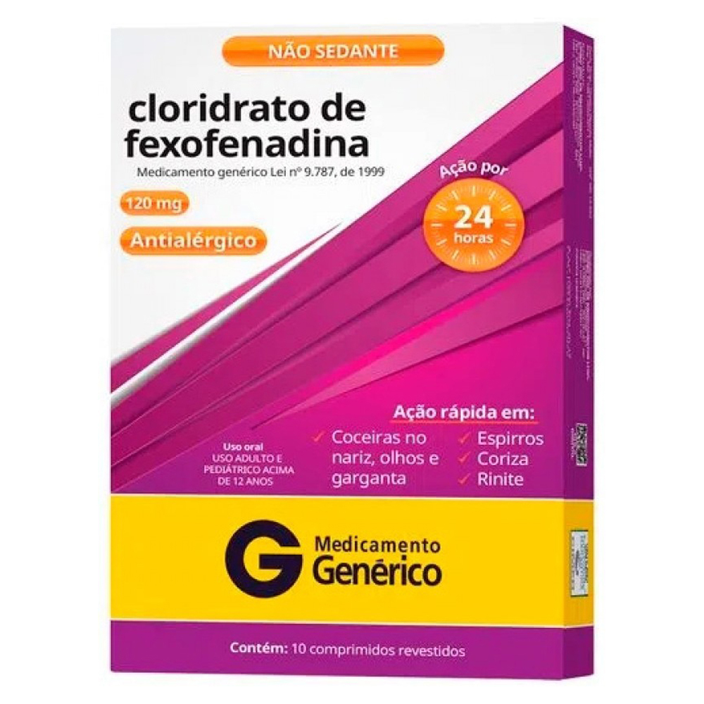G CL FEXOFENADINA 60MG 10CP CIMED
