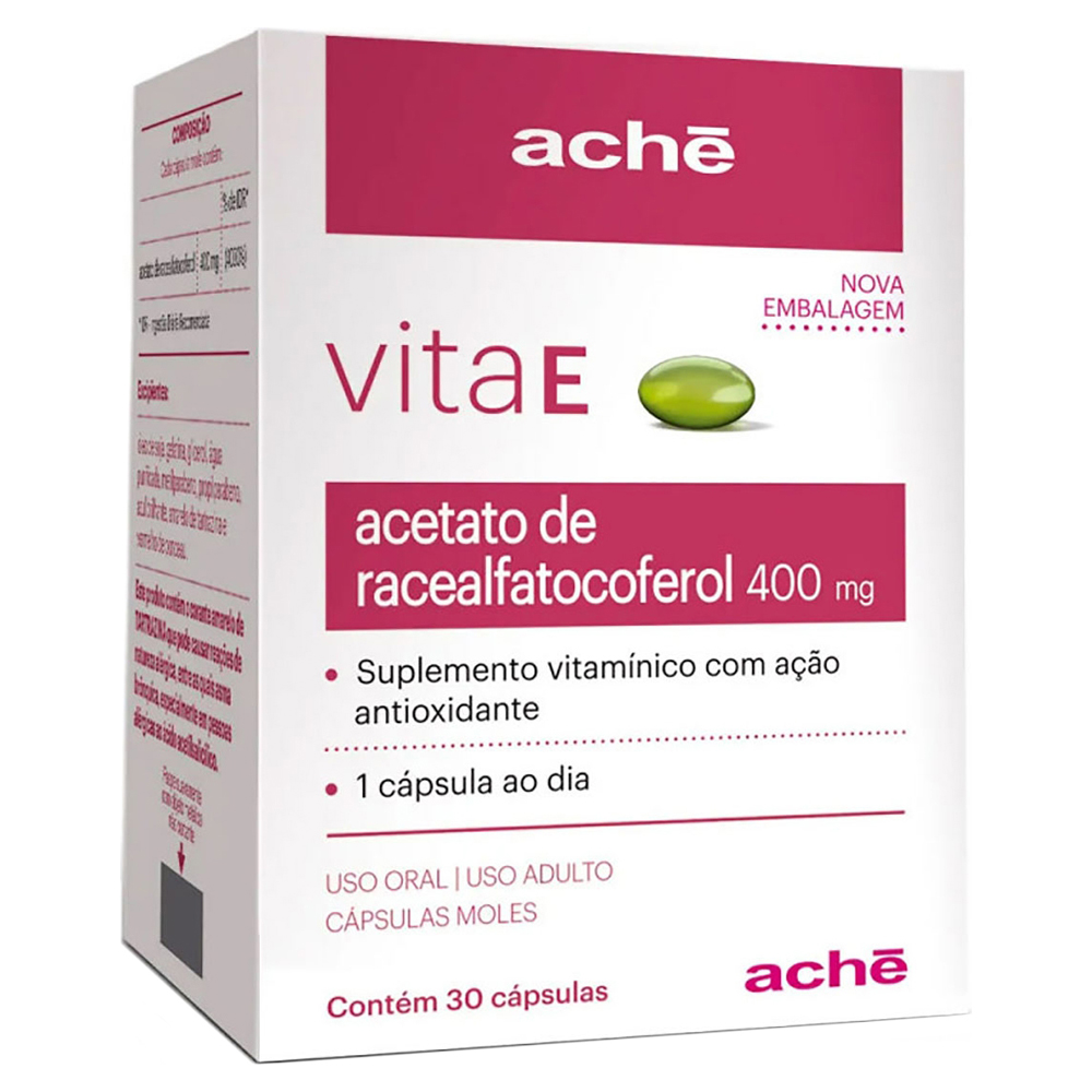 VITA E 400MG 30CAP ACHE